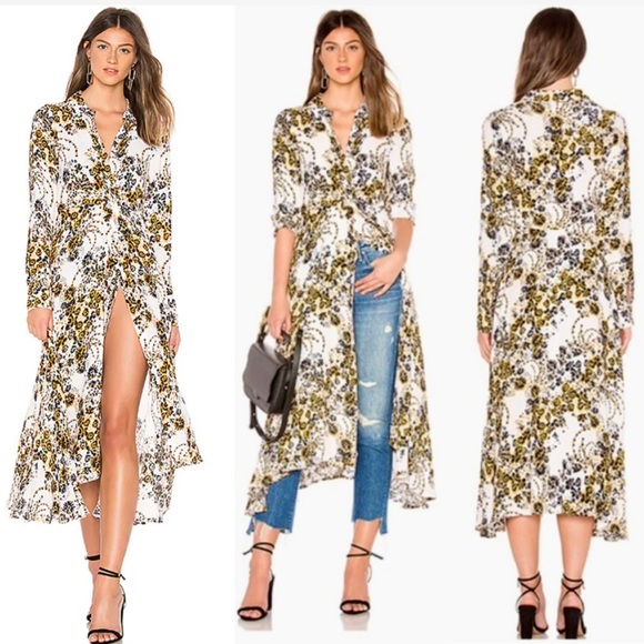 Free People Dresses & Skirts - NWOT Free People Bandana Print Shirt Dress